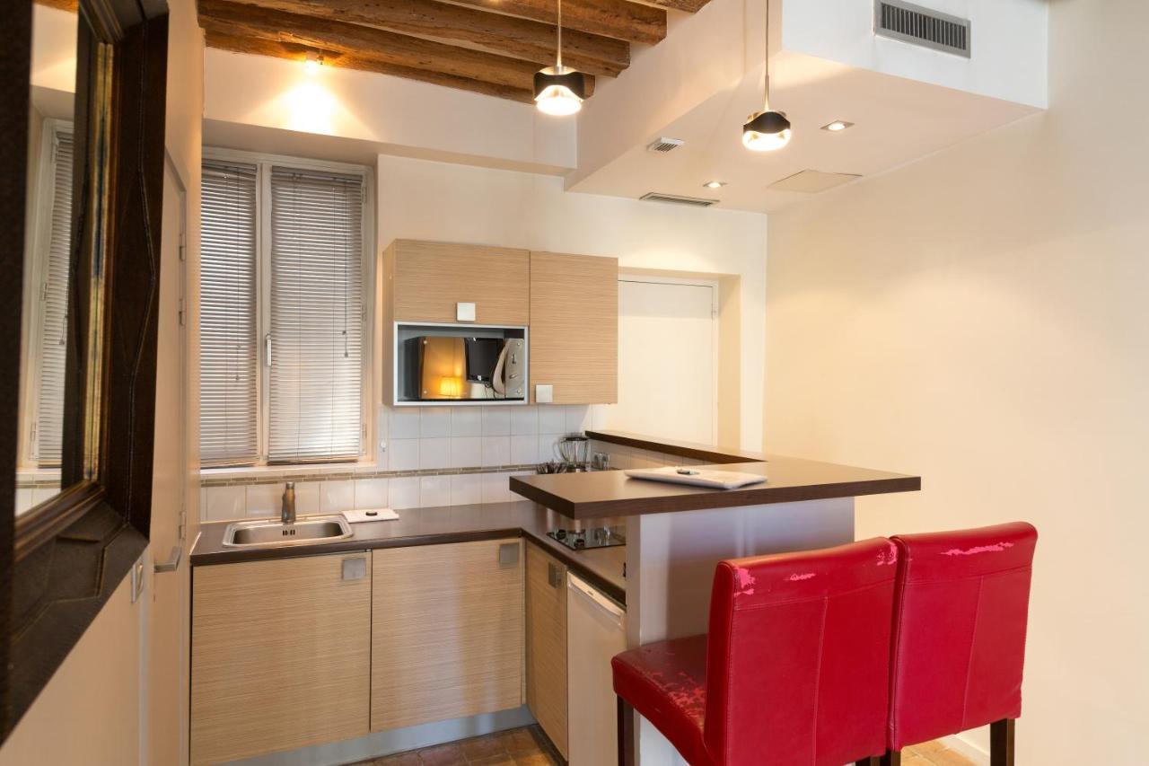 Habitat Parisien - Marais Sicile Apartment Exterior foto