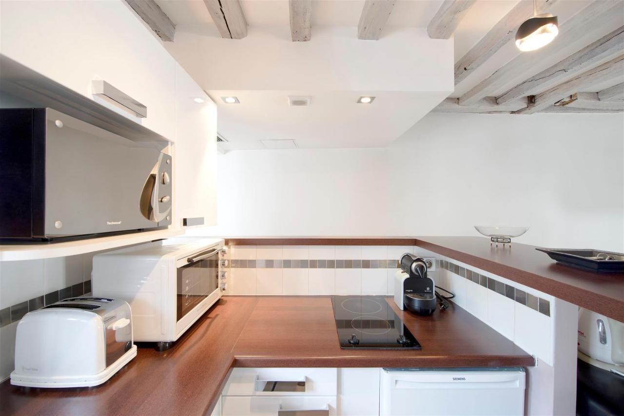 Habitat Parisien - Marais Sicile Apartment Exterior foto