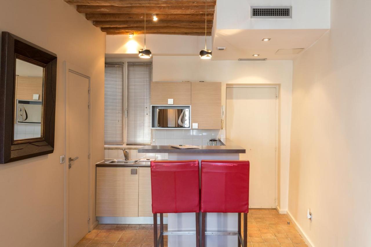 Habitat Parisien - Marais Sicile Apartment Exterior foto