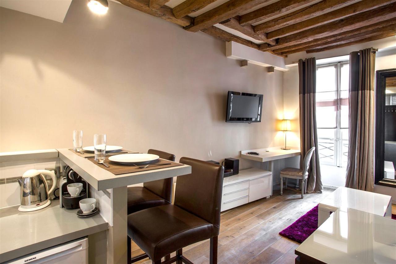 Habitat Parisien - Marais Sicile Apartment Exterior foto